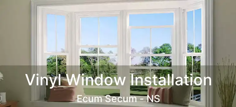  Vinyl Window Installation Ecum Secum - NS