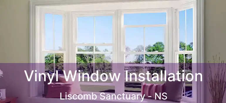  Vinyl Window Installation Liscomb Sanctuary - NS