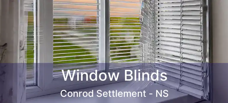  Window Blinds Conrod Settlement - NS