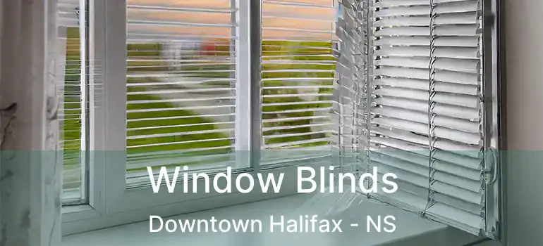  Window Blinds Downtown Halifax - NS