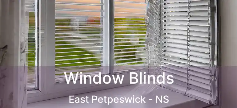  Window Blinds East Petpeswick - NS