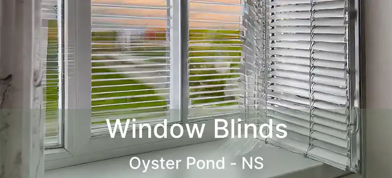  Window Blinds Oyster Pond - NS