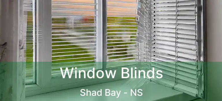  Window Blinds Shad Bay - NS