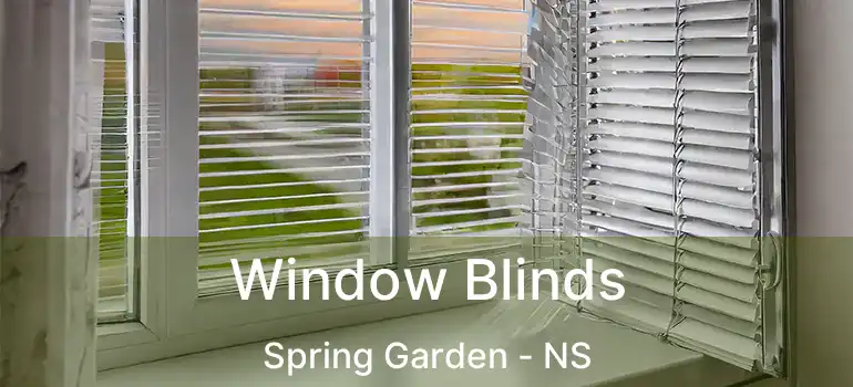  Window Blinds Spring Garden - NS