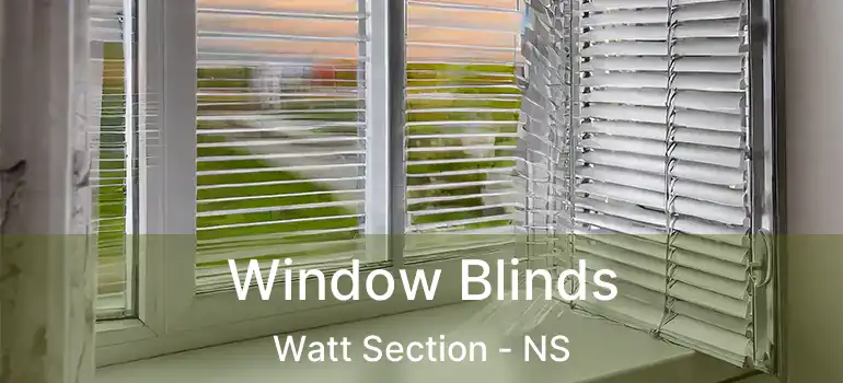  Window Blinds Watt Section - NS