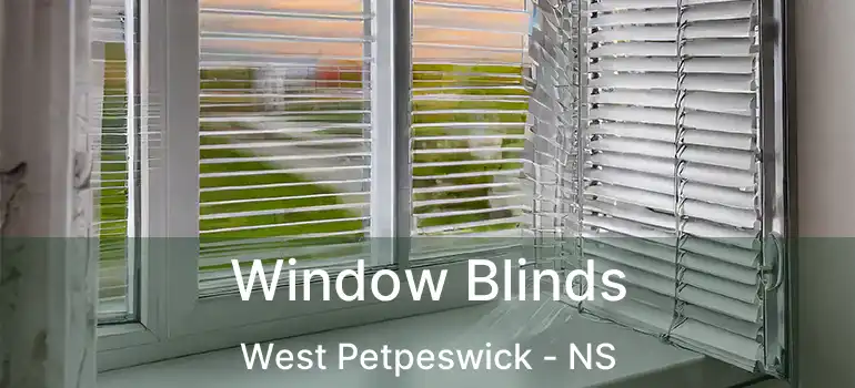  Window Blinds West Petpeswick - NS