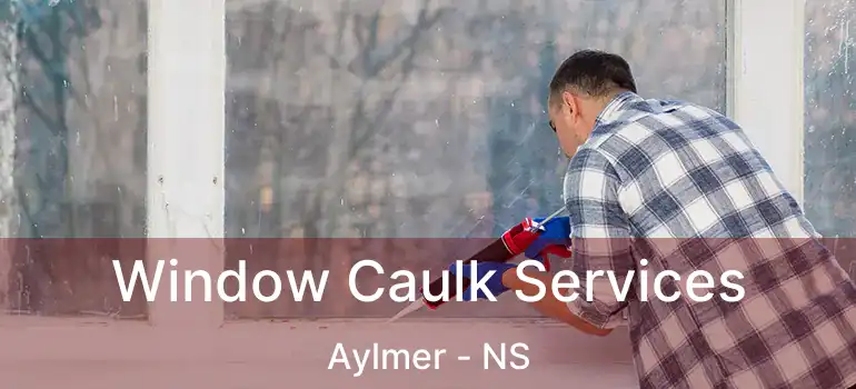  Window Caulk Services Aylmer - NS