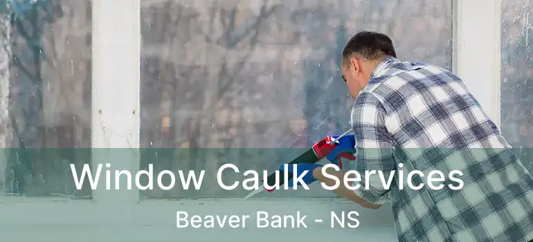  Window Caulk Services Beaver Bank - NS