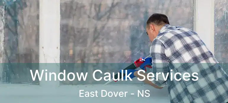  Window Caulk Services East Dover - NS