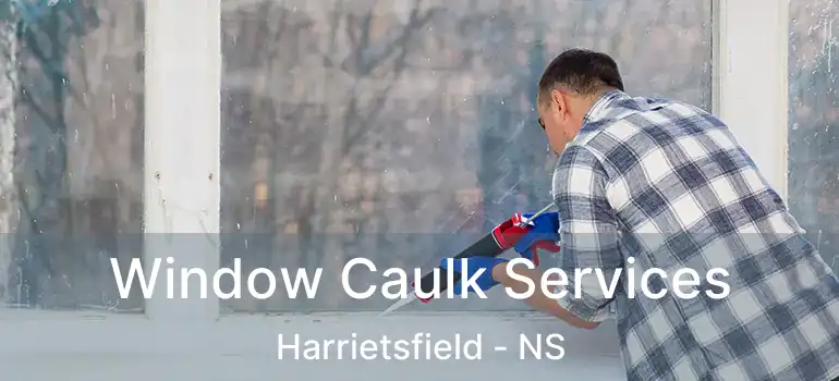  Window Caulk Services Harrietsfield - NS