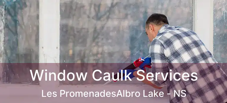  Window Caulk Services Les PromenadesAlbro Lake - NS