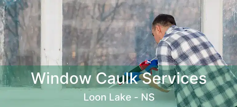  Window Caulk Services Loon Lake - NS