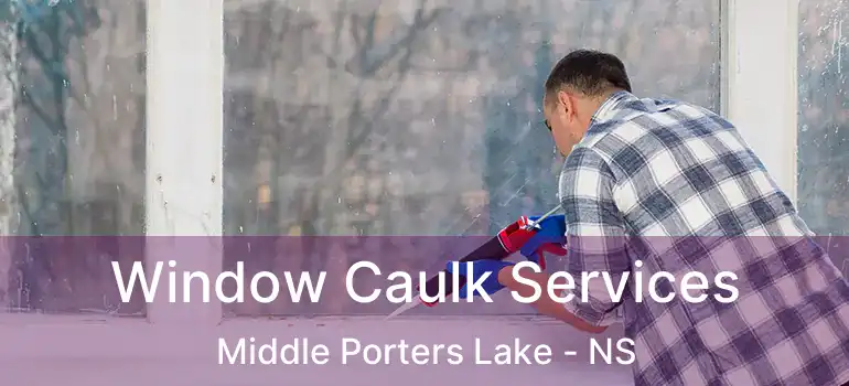  Window Caulk Services Middle Porters Lake - NS