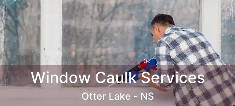  Window Caulk Services Otter Lake - NS