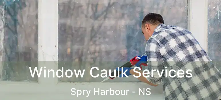  Window Caulk Services Spry Harbour - NS