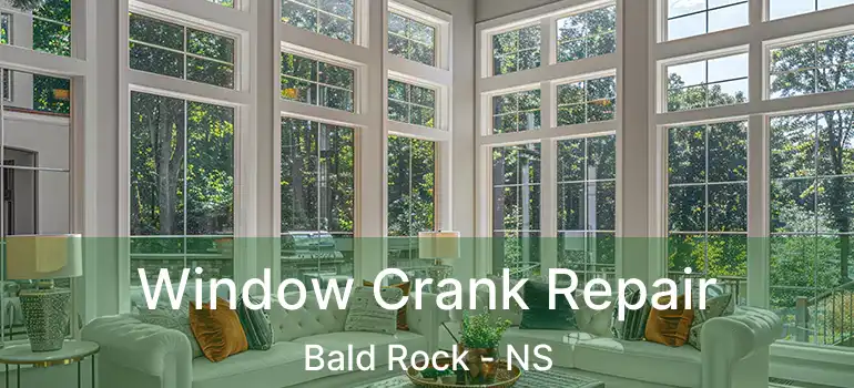  Window Crank Repair Bald Rock - NS