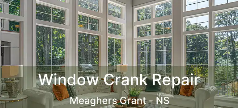  Window Crank Repair Meaghers Grant - NS