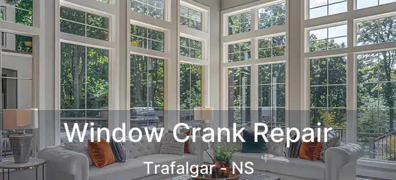  Window Crank Repair Trafalgar - NS