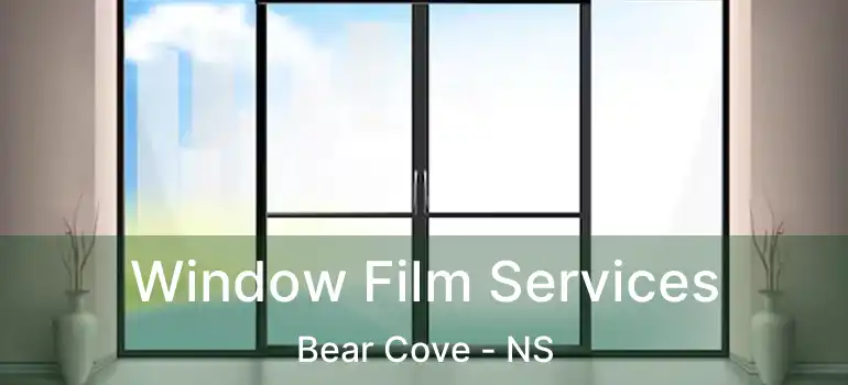  Window Film Services Bear Cove - NS