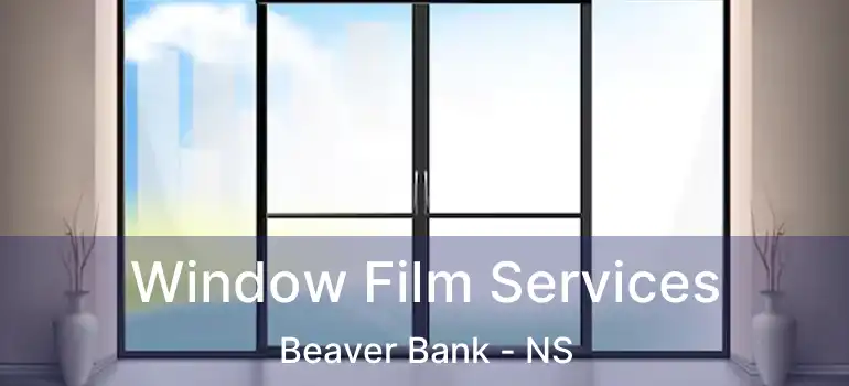  Window Film Services Beaver Bank - NS