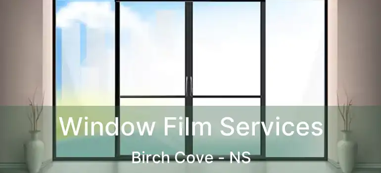  Window Film Services Birch Cove - NS