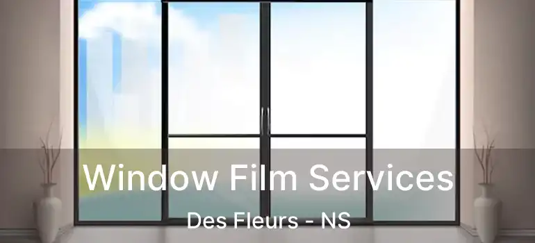  Window Film Services Des Fleurs - NS