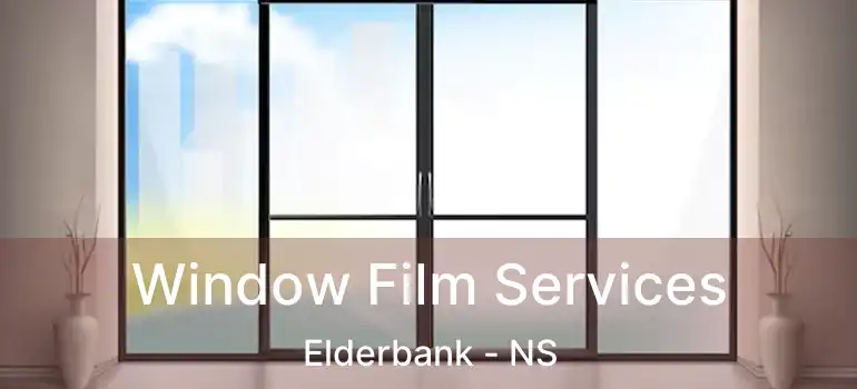  Window Film Services Elderbank - NS