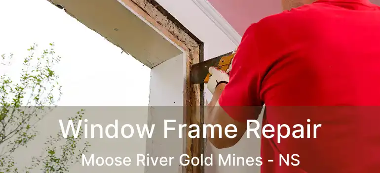  Window Frame Repair Moose River Gold Mines - NS