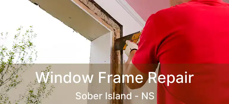  Window Frame Repair Sober Island - NS