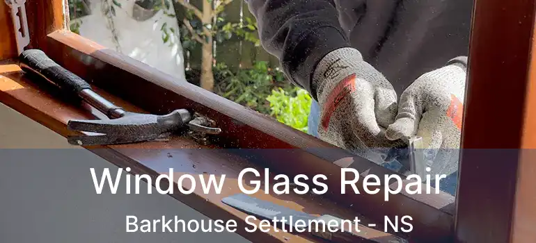  Window Glass Repair Barkhouse Settlement - NS