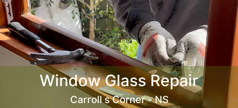  Window Glass Repair Carroll s Corner - NS