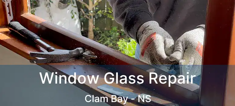  Window Glass Repair Clam Bay - NS