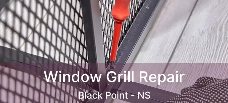  Window Grill Repair Black Point - NS