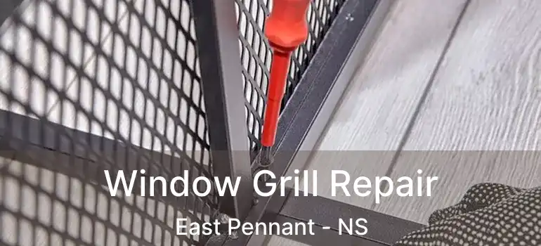  Window Grill Repair East Pennant - NS