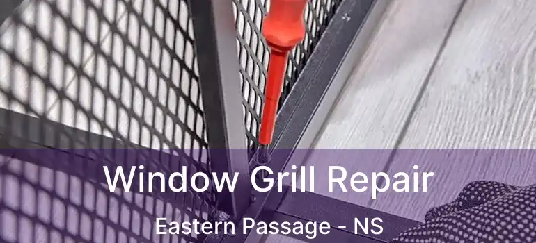  Window Grill Repair Eastern Passage - NS