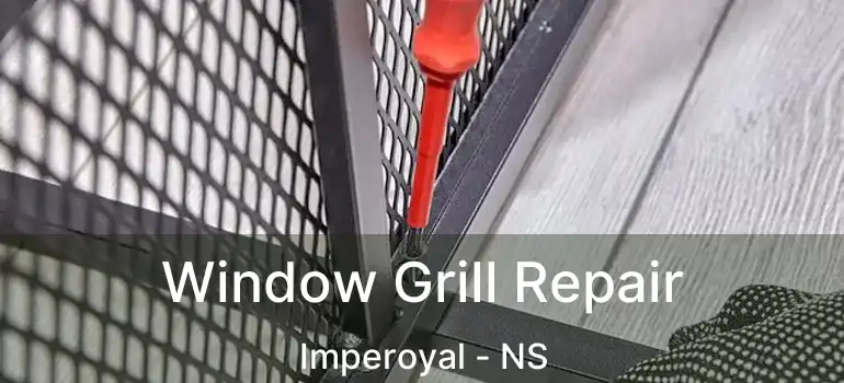  Window Grill Repair Imperoyal - NS