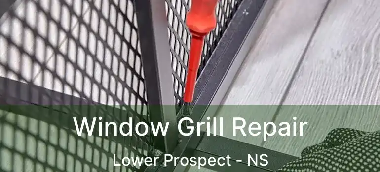  Window Grill Repair Lower Prospect - NS