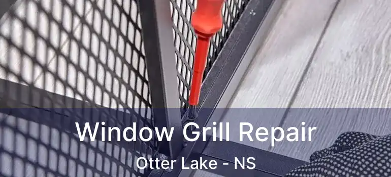  Window Grill Repair Otter Lake - NS