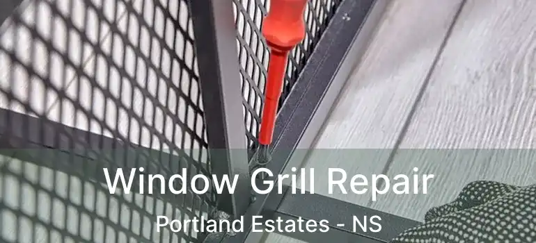  Window Grill Repair Portland Estates - NS