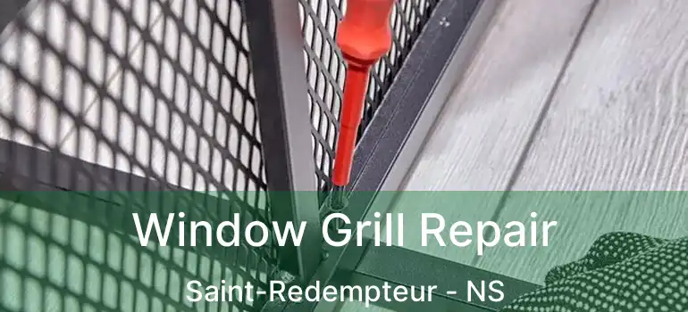  Window Grill Repair Saint-Redempteur - NS