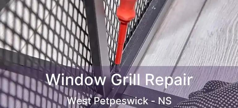  Window Grill Repair West Petpeswick - NS