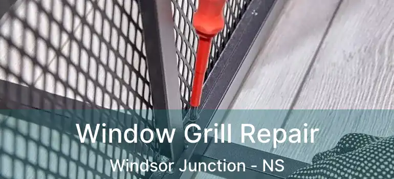  Window Grill Repair Windsor Junction - NS