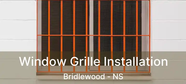  Window Grille Installation Bridlewood - NS