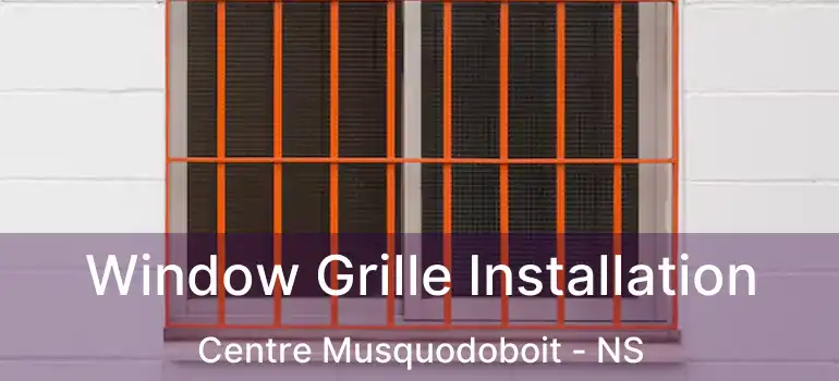  Window Grille Installation Centre Musquodoboit - NS