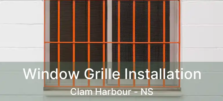  Window Grille Installation Clam Harbour - NS