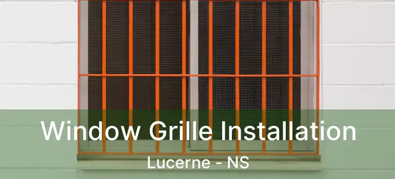  Window Grille Installation Lucerne - NS