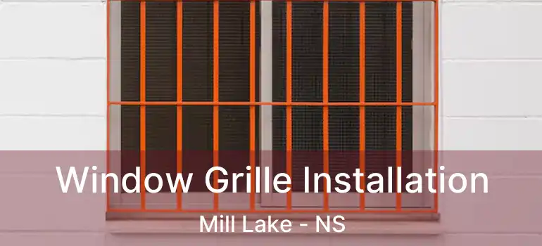  Window Grille Installation Mill Lake - NS