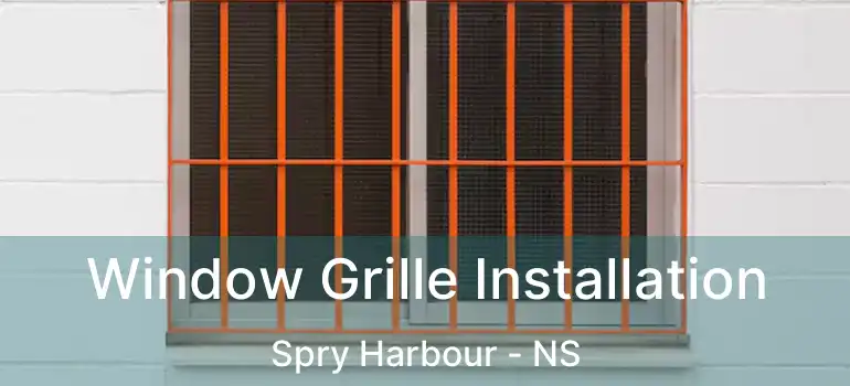  Window Grille Installation Spry Harbour - NS