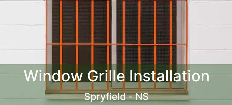  Window Grille Installation Spryfield - NS