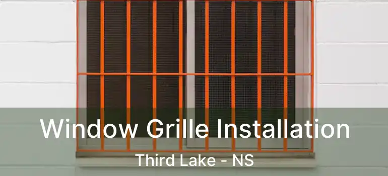  Window Grille Installation Third Lake - NS